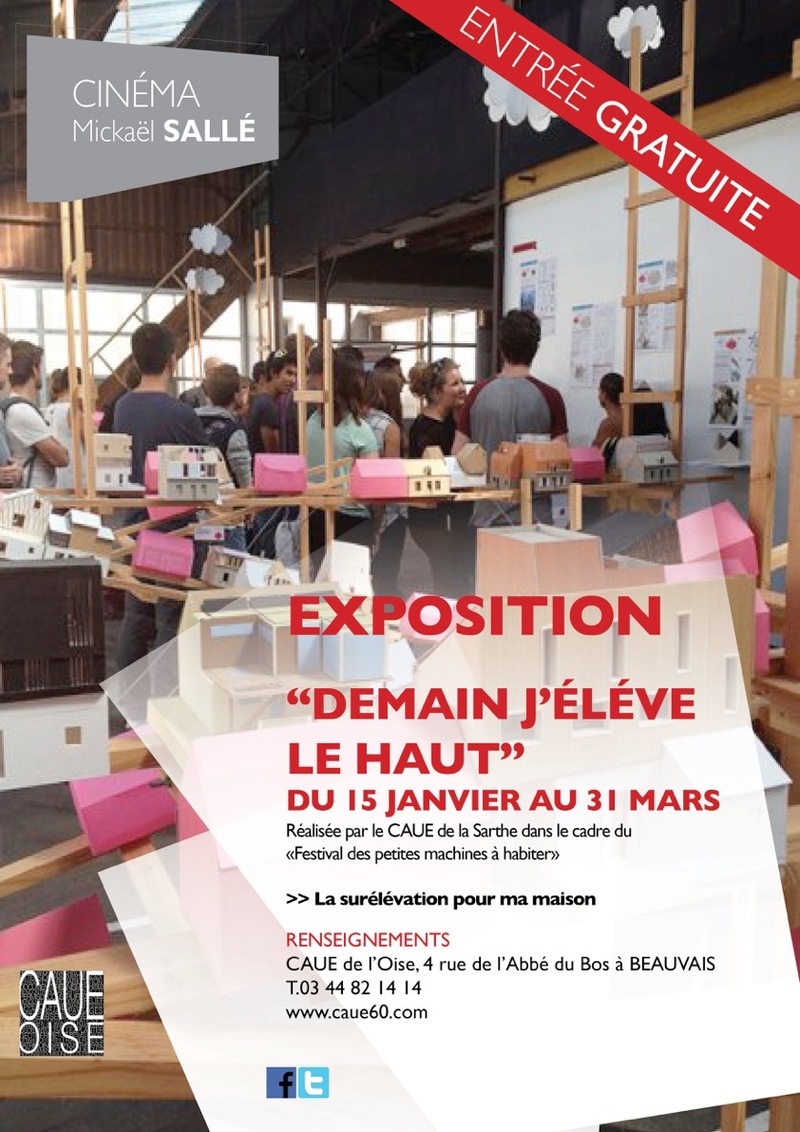 Affiche exposition &copy;CAUE de l'Oise