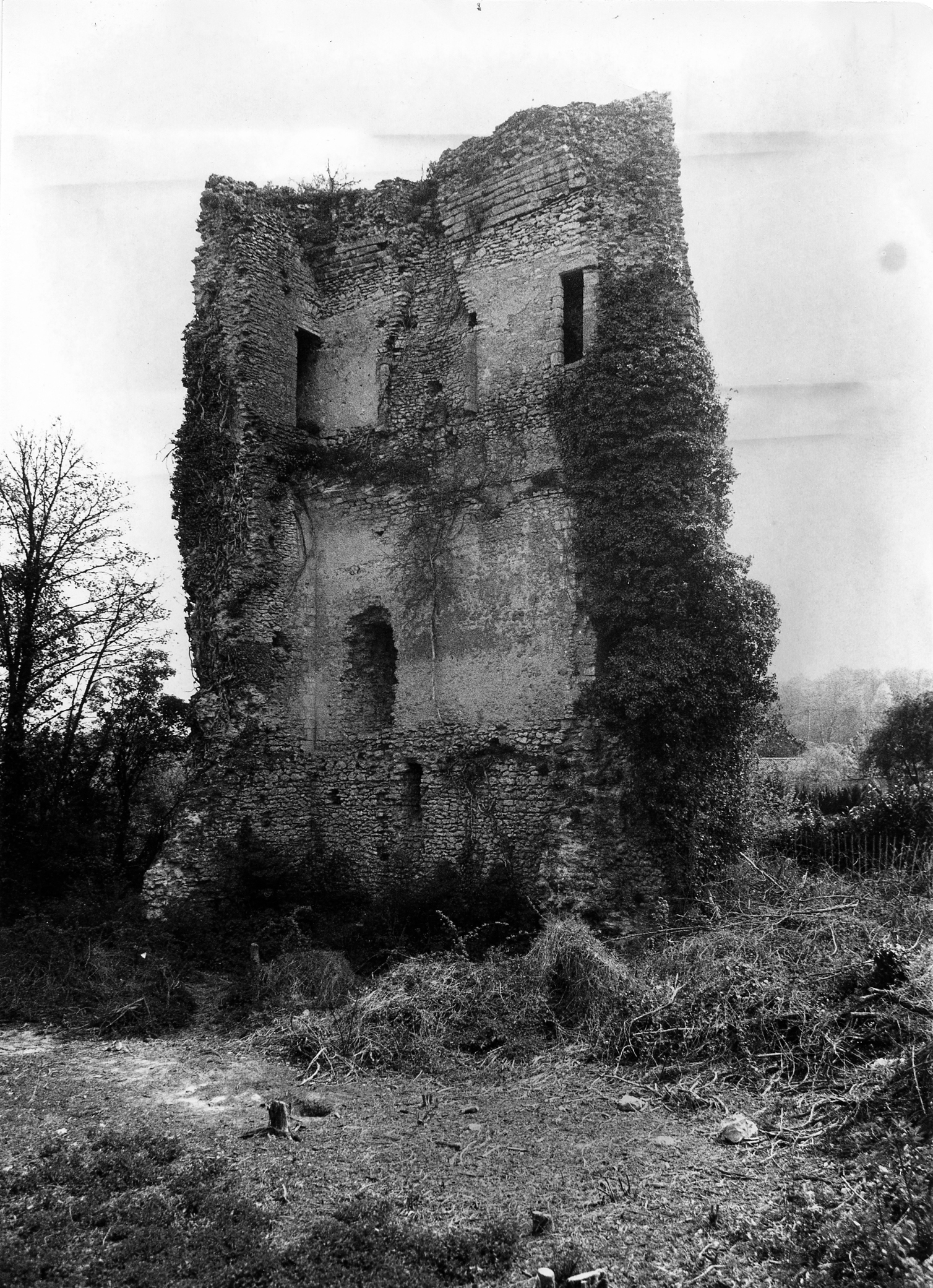 Vestiges du ch&acirc;teau de Courcelles-l&egrave;s-Gisors