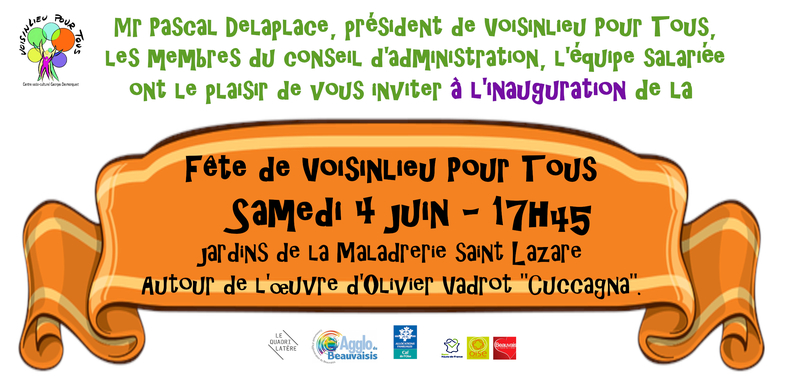 Invitation &agrave; l'inauguration